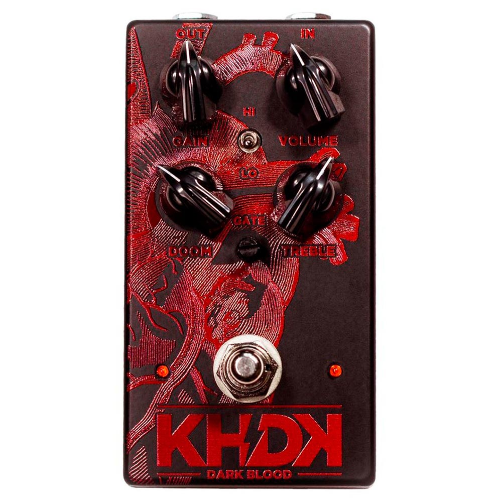 Pedal distorsión guitarra KHDK Dark Blood Distortion