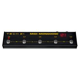 Pedalera de control MIDI Tech 21 MIDI Mongoose