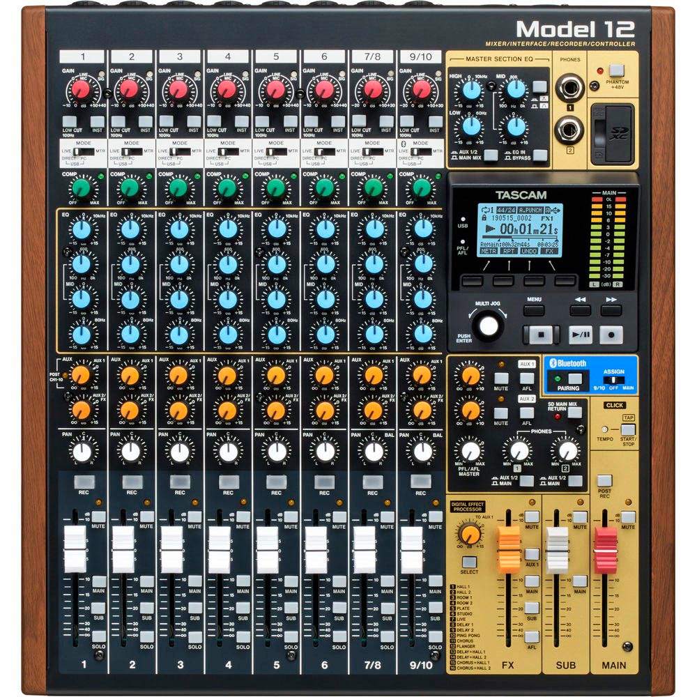 Tascam Model 12 - Mesa mezclas analógica