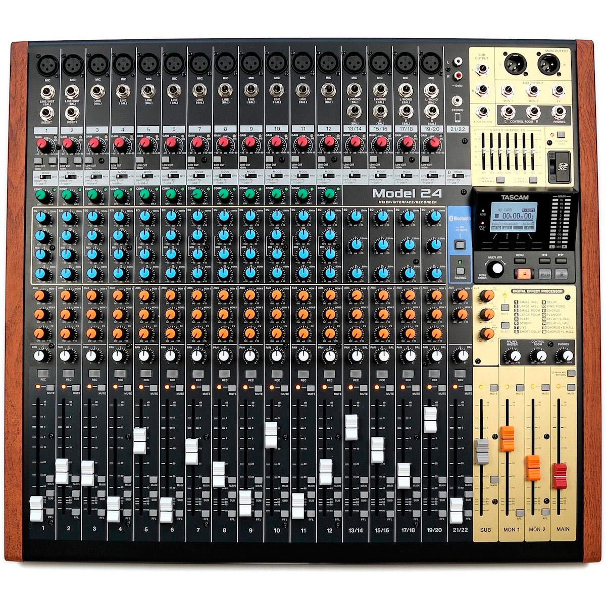 Tascam Model 24 - Mesa mezclas analógica