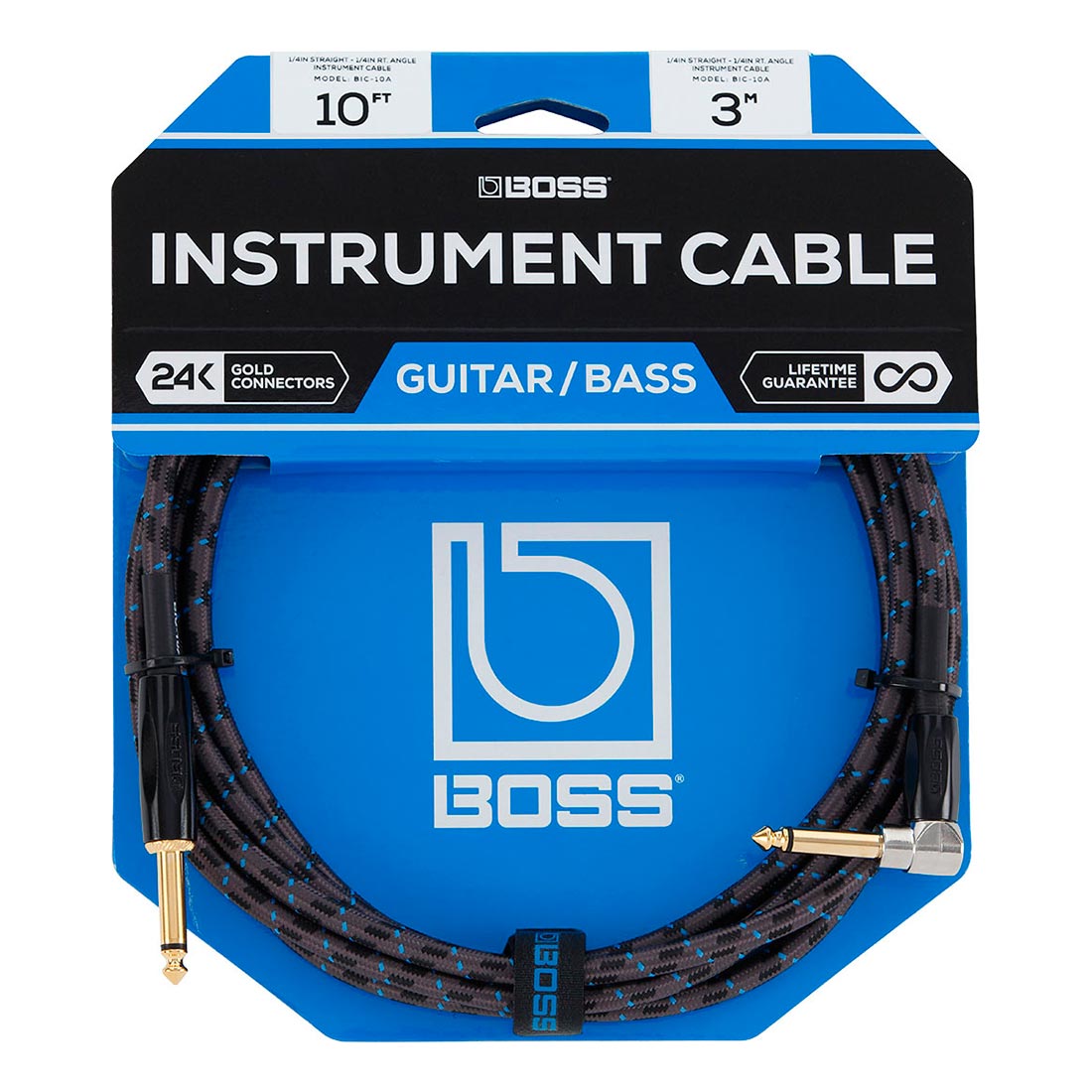 Cable jack para instrumento Boss BIC-10A