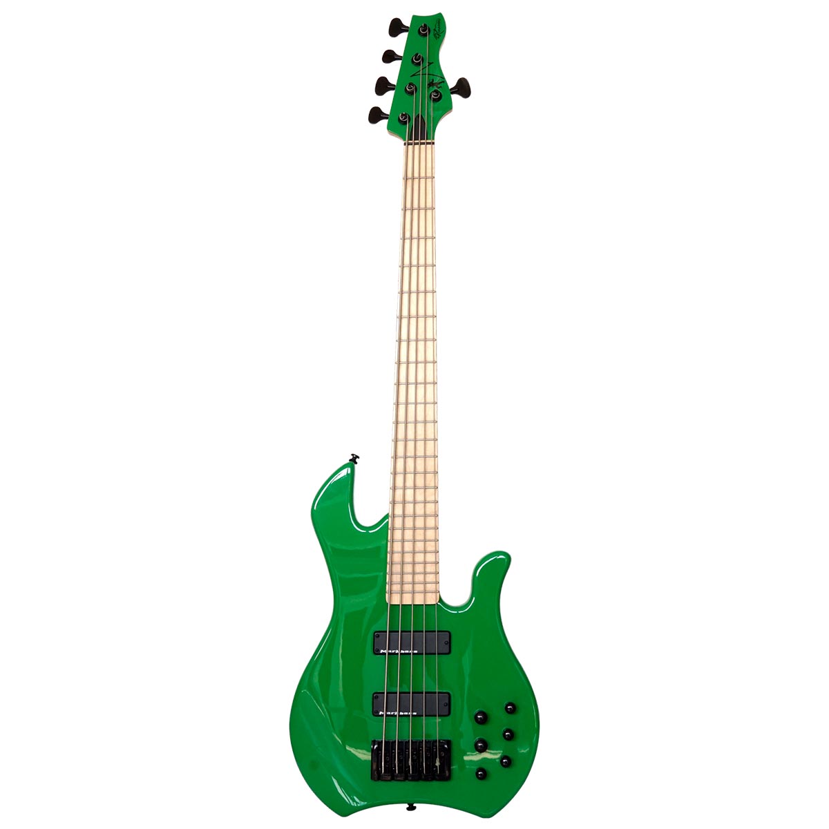 Enjuiciar Dime guerra Markbass MB Kimandu Green 5 BK Maple - Bajo eléctrico signature