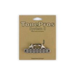 Puente Tuneomatic cromado TonePros T3BP Tuneomatic Nickel
