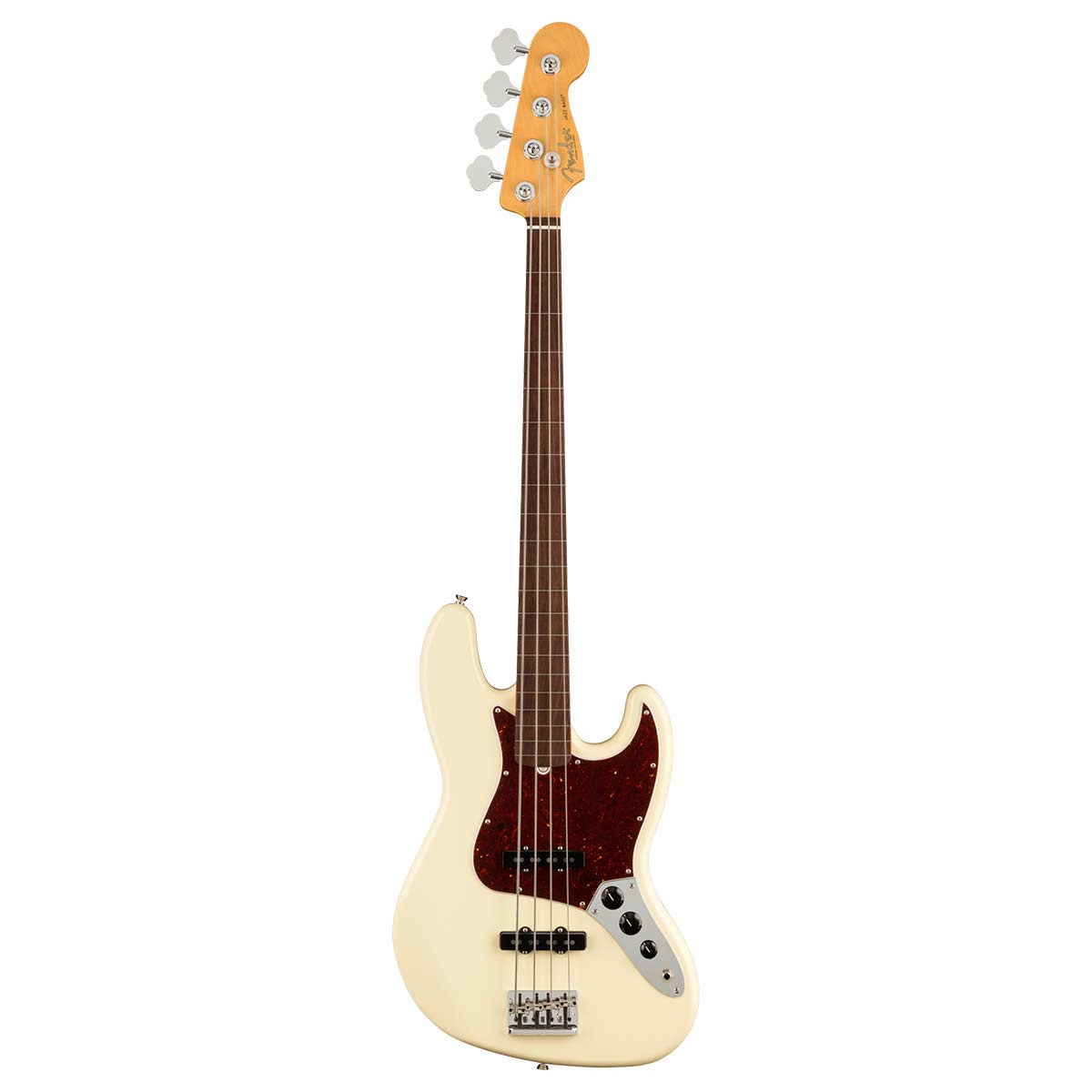 Comprar bajo sin trastes Fender American Pro II Jazz Bass Fretless RW OW