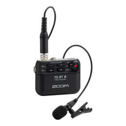 Grabador portatil Bluetooth con micrófono Zoom F2-BT Black