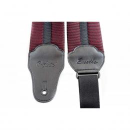 Correa para guitarra y bajo Righton Straps Bassman Breathe Red