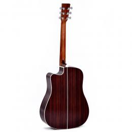 Guitarra acústica electrificada Sigma DTC-1E-SB