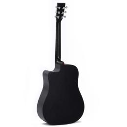 Guitarra acústica electrificada Sigma DMCE-BKB
