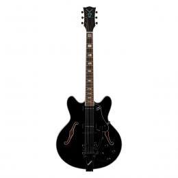 Guitarra de semi-caja Vox Bobcat V90 Bigsby Black