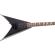 Guitarra eléctrica de siete cuerdas Jackson King V KVX-MG7 IL SBK w/Primer Gray Bevels