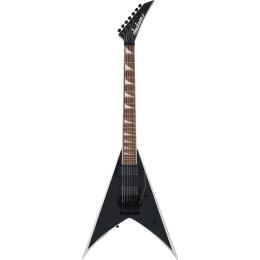 Guitarra eléctrica de siete cuerdas Jackson King V KVX-MG7 IL SBK w/Primer Gray Bevels
