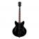 Guitarra de semi-caja Vox Bobcat S66 Bigsby Black