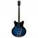 Guitarra de semi-caja Vox Bobcat S66 Bigsby Blue Burst