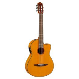 Guitarra clasica electrificada con cuerdas de nylon Yamaha NCX1FM NT