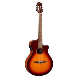 Guitarra clasica electrificada con cuerdas de nylon Yamaha NTX1 Brown Sunburst