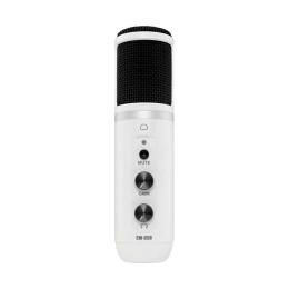 Micrófono USB para grabación Mackie EM-USB White