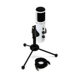 Micrófono USB para grabación Mackie EM-USB White