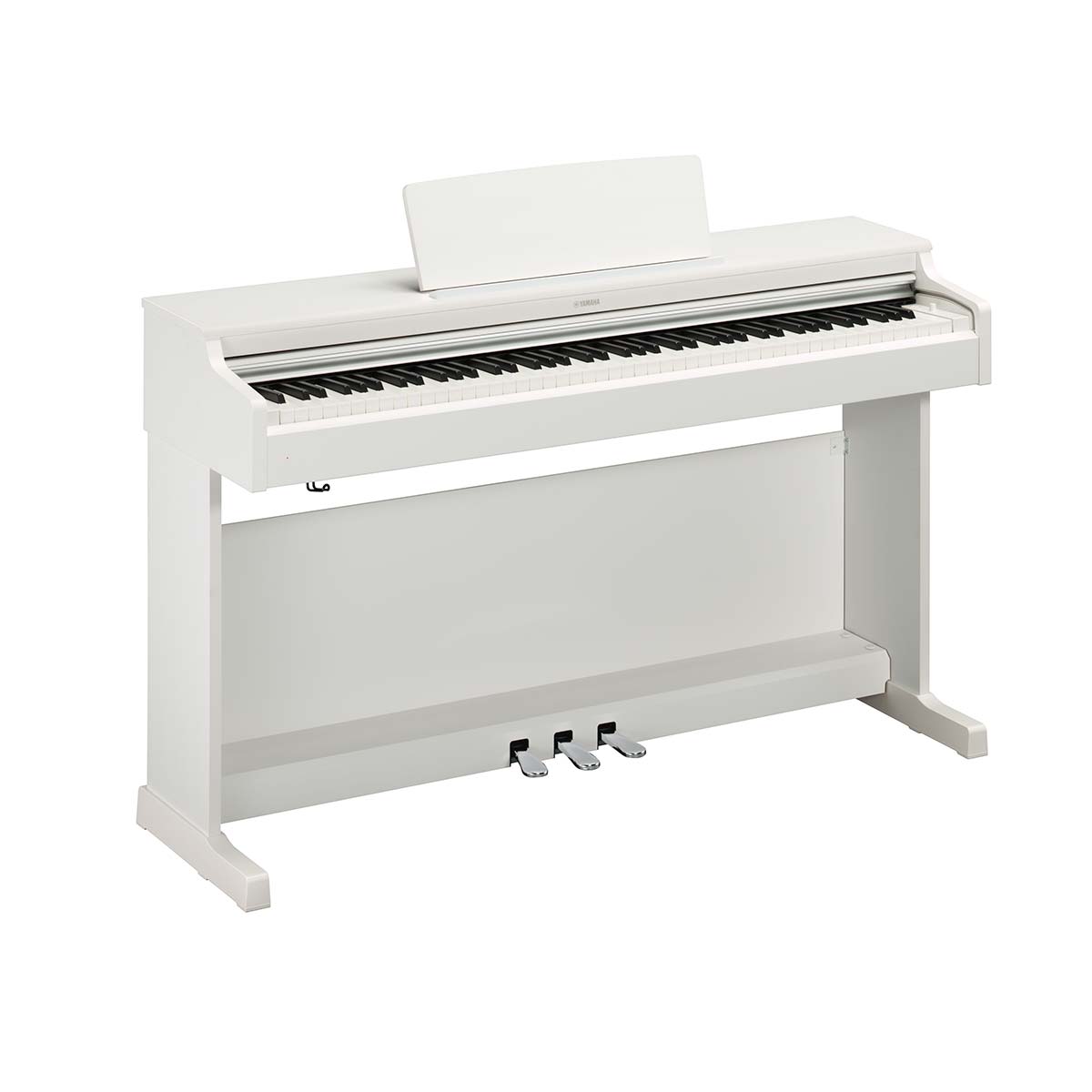 Piano digital con soporte y pedales Yamaha Arius YDP-164 WH