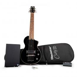 Guitarra eléctrica de viaje con accesorios Blackstar Carry-On Standard Pack BLK