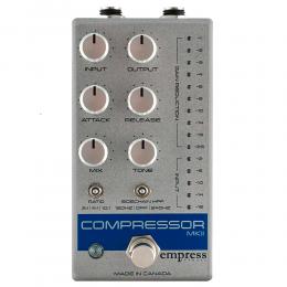 Pedal compresor analógico Empress Effects Compressor MkII Silver