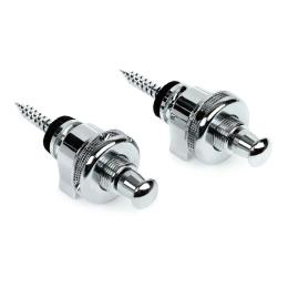 Enganche seguridad correa Schaller S-Locks Chrome