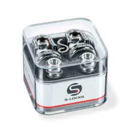 Enganche seguridad correa Schaller S-Locks Chrome