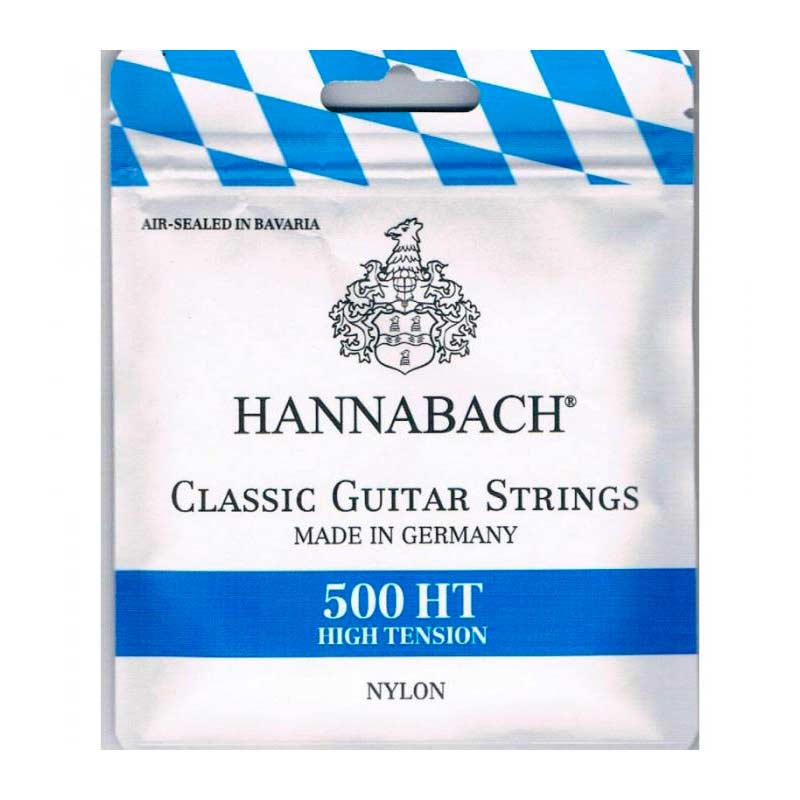 Juego de cuerdas guitarra española Hannabach 500HT High Tension