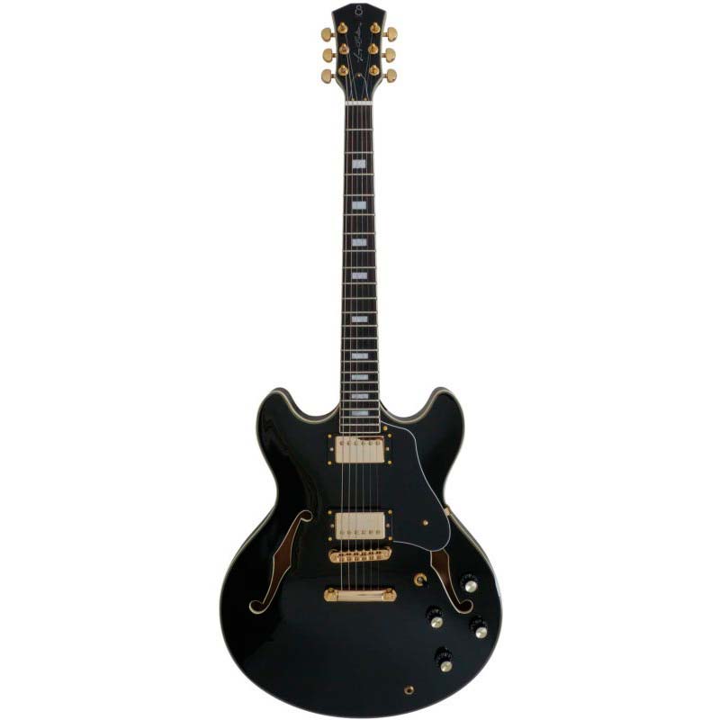 Guitarra eléctrica tipo 335 Sire Larry Carlton H7 BLK