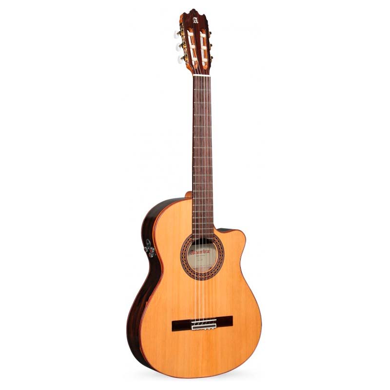 Guitarra clásica cuerpo estrecho Alhambra Iberia Ziricote CTW E8