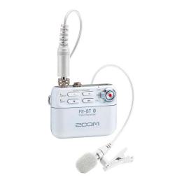 Grabador portatil Bluetooth con micrófono Zoom F2-BT White