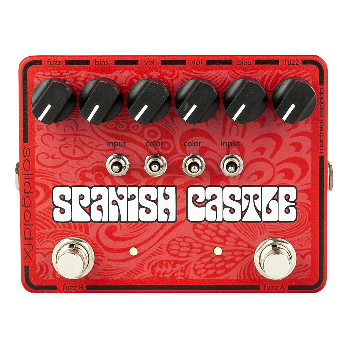 Solid Gold FX Spanish Castle Pedal de fuzz