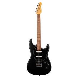 Guitarra eléctrica de cuerpo sólido Godin Session HT Matte Black RN