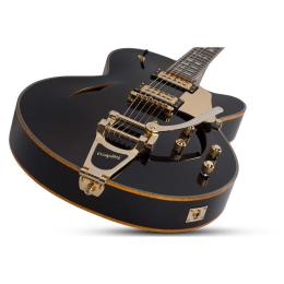 Guitarra de jazz Schecter Coupe GBLK
