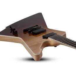 Guitarra eléctrica Schecter E-1 SLS Elite ANQFB
