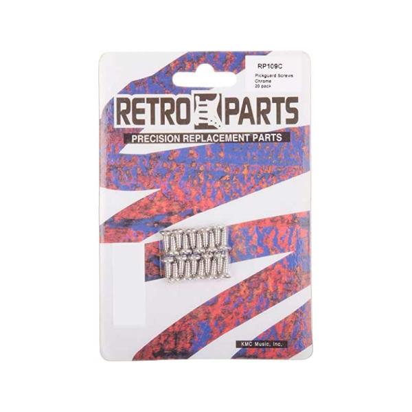 Retro Parts RP109C Pickguard Screws Chrome