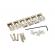 Juego de selletas Fender American Vintage Stratocaster Bridge Saddles Nickel