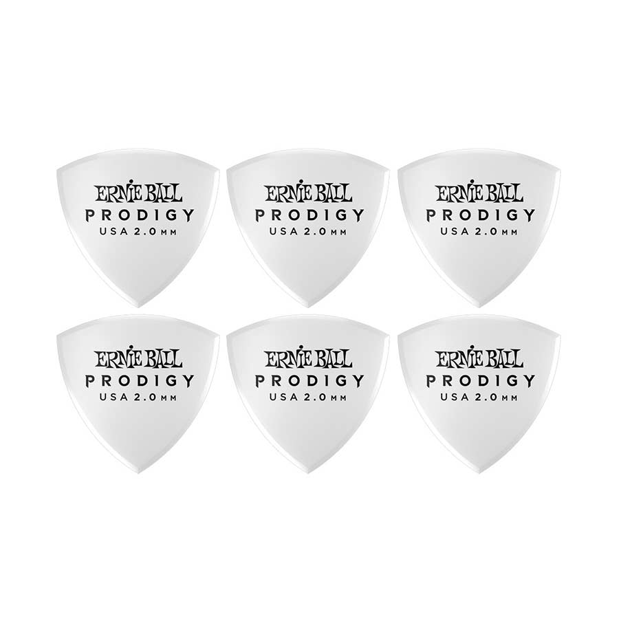 Ernie Ball EB9338 Prodigy Picks 2mm Large Shied Paquete de p as