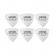 Púas para guitarra Ernie Ball EB9338 Prodigy Picks 2mm Large Shield 6-Pack