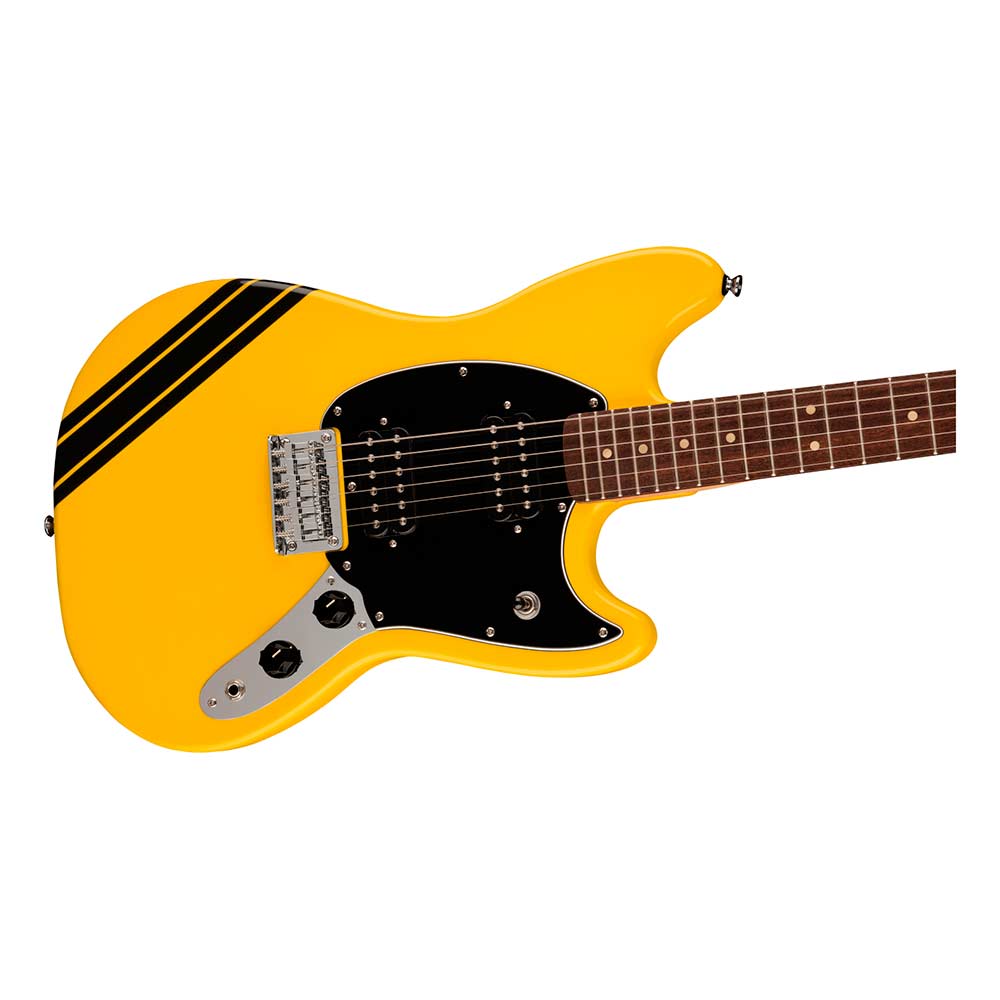 ▷ Squier FSR Bullet Competition Mustang HH LRL GFY - Guitarra
