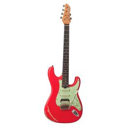 Comprar guitarra eléctrica Eko Aire Relic Fiesta Red