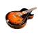 Guitarra hollow body jazz Ibanez AG75G-BS