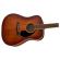 Guitarra acústica electrificada Fender PD-220E Dreadnought Aged Cognac Burst