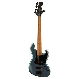 Bajo eléctrico de 5 cuerdas Squier Contemporary Active Jazz Bass V HH RMN Gunmetal Metallic