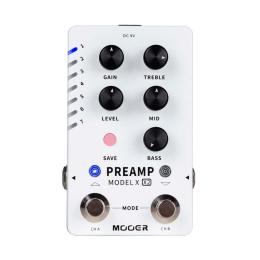 Comprar preamplificador guitarra Mooer Preamp Model X2