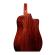 Guitarra zurda acústica Ibanez AAD170LCE-LGS