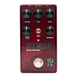 Pedal de fuzz Solid Gold FX If 6 Was 9 MKII