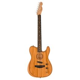 Guitarra electro acústica Fender American Acoustasonic Telecaster All-Mahogany NT
