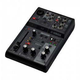Interface audio USB con mezclador Yamaha AG03 MK2 BK