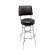 Comprar taburete Fender Blackout Backrest Barstool with Embossed Logo 30"