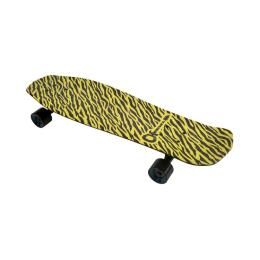 Monopatín Charvel Yellow Bengal Skateboard
